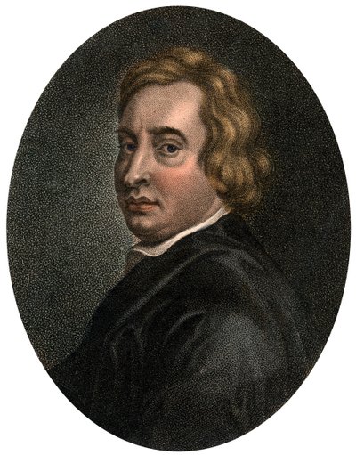 John Dryden, englantilainen näytelmäkirjailija ja runoilijavoittaja tekijältä Unbekannt