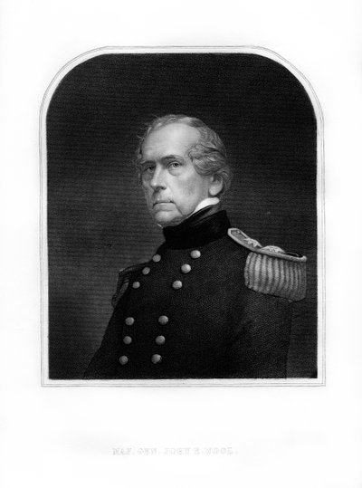 John Ellis Wool, Yhdysvaltain armeijan upseeri, 1872 tekijältä Unbekannt
