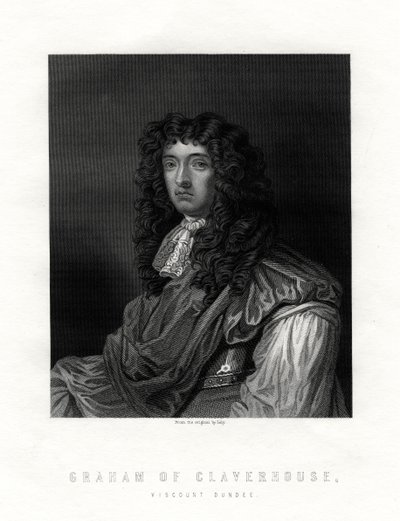 John Graham Claverhousesta, 1. varakreivi Dundee n. 1648-1689, 1800-luku tekijältä Unbekannt