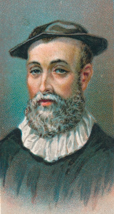 John Knox c1514-1572, skotlantilainen uskonnollinen uudistaja, 1924 tekijältä Unbekannt