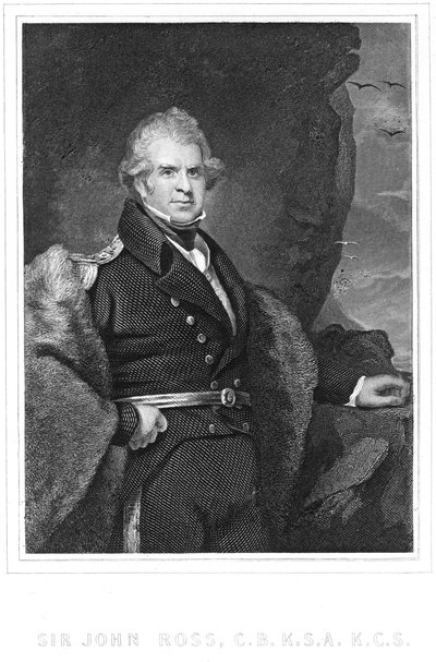 John Ross, brittiläinen napatutkija ja merivoimien upseeri, 1800-luku tekijältä Unbekannt