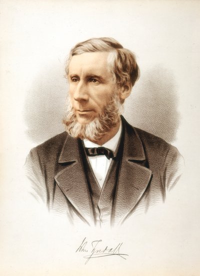 John Tyndall, irlantilaissyntyinen brittiläinen fyysikko ja tieteen popularisoija, vuodelta 1880 tekijältä Unbekannt
