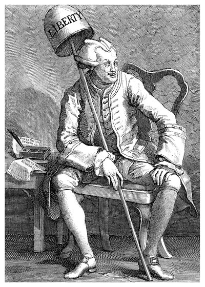 John Wilkes, englantilainen poliitikko, 1763 1895 tekijältä Unbekannt