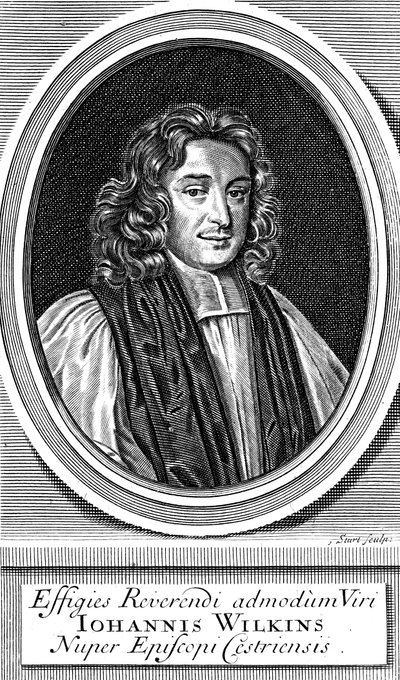 John Wilkins, 1600-luvun englantilainen pappi ja tähtitieteilijä tekijältä Unbekannt