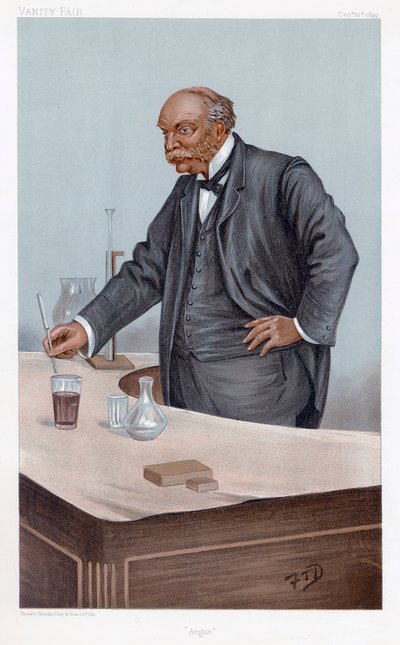 John William Strutt, kolmas paroni Rayleigh, brittiläinen tiedemies, 1899 tekijältä Unbekannt