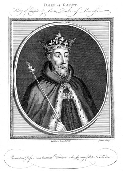 John of Gaunt, Lancasterin herttua 1340-1399 tekijältä Unbekannt