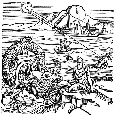 Valas sylkeytti Joonan, 1557 tekijältä Unbekannt