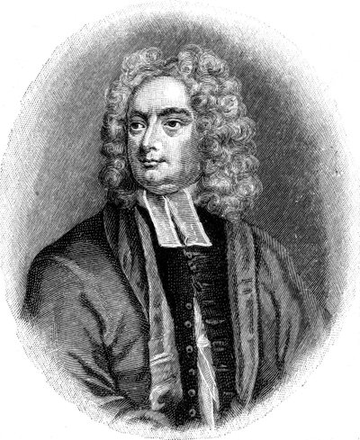 Jonathan Swift, angloirlantilainen satiiri, runoilija ja pappi tekijältä Unbekannt