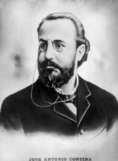 José Antonio Cortina, 1852-1884, 1920-luku tekijältä Unbekannt