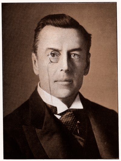 Joseph Chamberlain, brittiläinen poliitikko, 1900 tekijältä Unbekannt