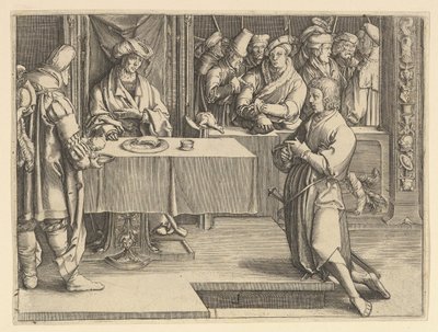 Joseph tulkitsee faaraoiden unia kopio, 1640-70. tekijältä Unbekannt
