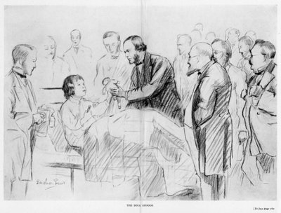 Joseph Lister, englantilainen kirurgi, osastolla Glasgow Royal Infirmaryssa, 1867 1927 tekijältä Unbekannt