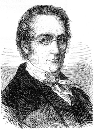 Joseph Louis Gay-Lussac, ranskalainen kemisti, fyysikko ja ilmapalloilija, 1870 tekijältä Unbekannt