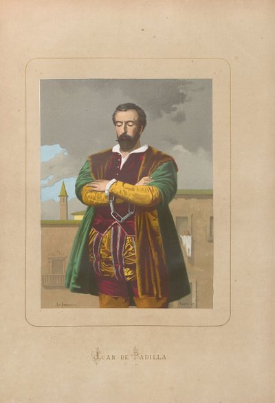 Juan de Padilla. From: Homes i dones celebres de tots els temps by Juan Landa, 1875-1877. french tekijältä Unbekannt