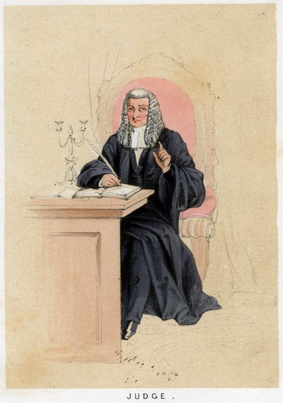 Tuomari, 1855 tekijältä Unbekannt