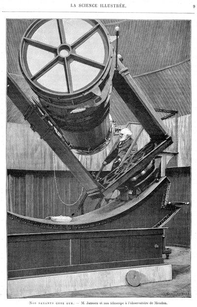 Jules Pierre Cesar Janssen, ranskalainen tähtitieteilijä, 1893 tekijältä Unbekannt