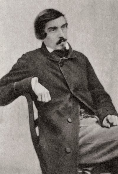 Jules de Goncourt, ranskalainen kirjailija, 1868 tekijältä Unbekannt
