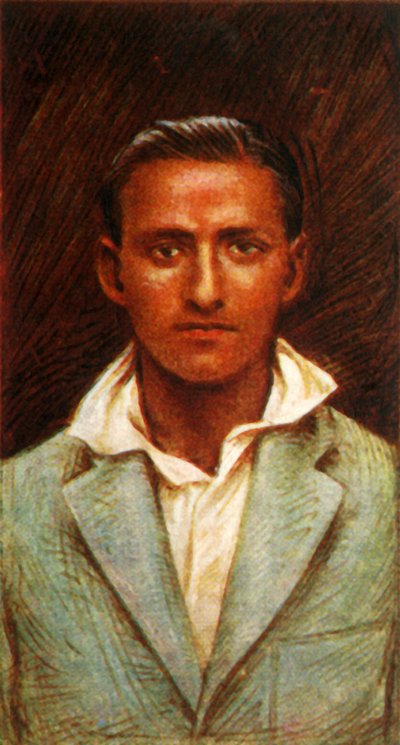 K. S. Duleepsinhji Cambridgen yliopisto ja Sussex, 1928. tekijältä Unbekannt