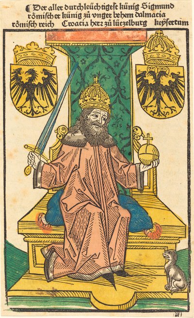 Kaiser Sigmund, 1483 tai ennen. tekijältä Unbekannt