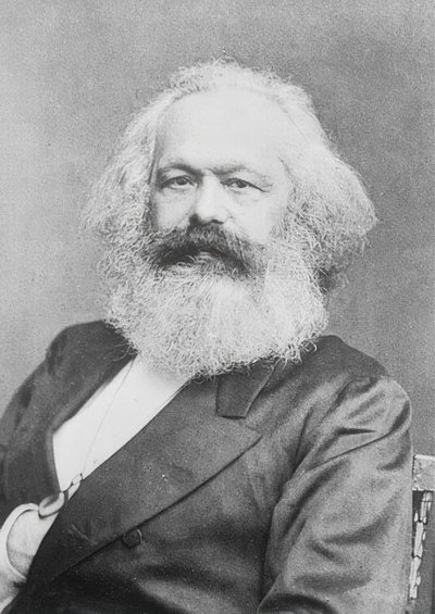 Karl Marx. Noin 1880 tekijältä Unbekannt