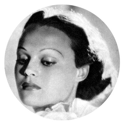 Katherine DeMille, kanadalaissyntyinen amerikkalainen näyttelijä, 1934-1935 tekijältä Unbekannt