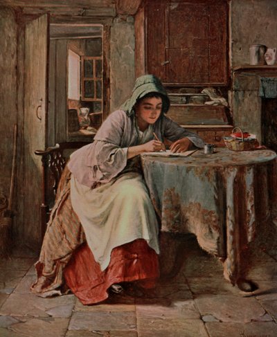 Katies Letter, 1875, c1902. tekijältä Unbekannt