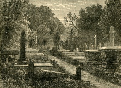 Kensal Green Cemetery, 1876. tekijältä Unbekannt