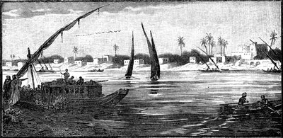 Khartum, Sudanin pääkaupunki, 1900 tekijältä Unbekannt
