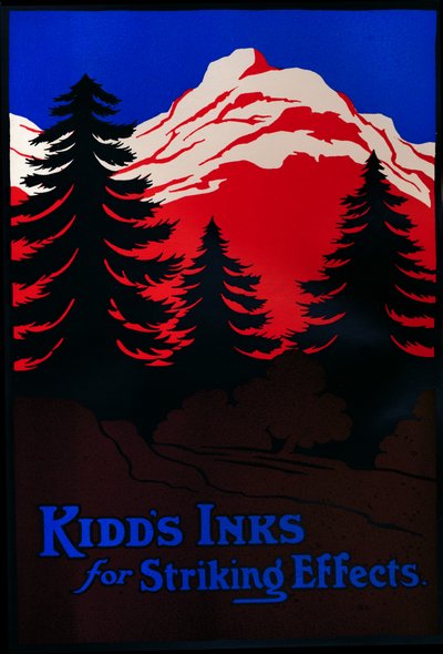 Kidds Inks for Striking Effects, 1909. tekijältä Unbekannt