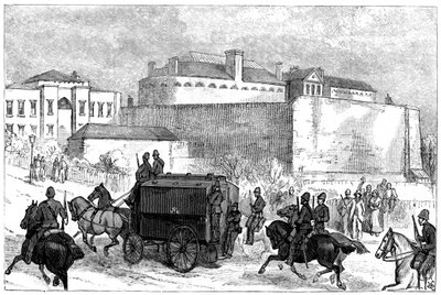 Kilmainham Gaol, Dublin, 1800-luku tekijältä Unbekannt