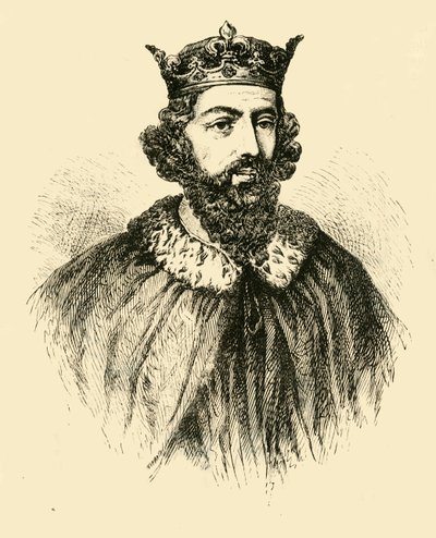 Kuningas Alfred, 1890. tekijältä Unbekannt