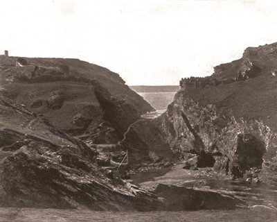 King Arthursin linna, Tintagel, Cornwall, 1894. tekijältä Unbekannt