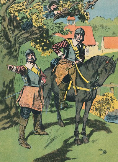 King Charles in the Oak, vuodelta 1907 tekijältä Unbekannt