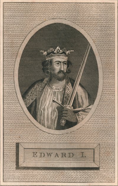 Kuningas Edward I, 1793 tekijältä Unbekannt