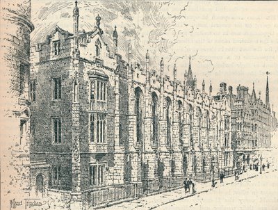 Kuningas Edward VI:n koulu, Birmingham, 1800-luku 1906 tekijältä Unbekannt