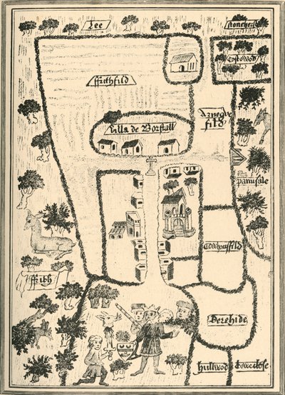Kuningas Edward Tunnustajien palatsi Borstal Brillissä, 1908 tekijältä Unbekannt