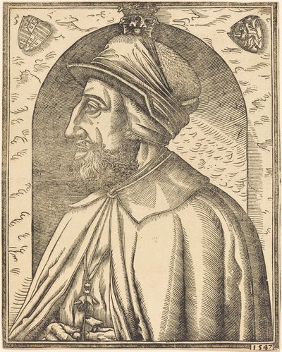 Itävallan kuningas Ferdinand, 1547. tekijältä Unbekannt