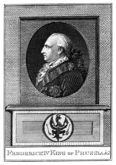 Preussin kuningas Frederick William IV 1795-1861, 1800-luku. tekijältä Unbekannt