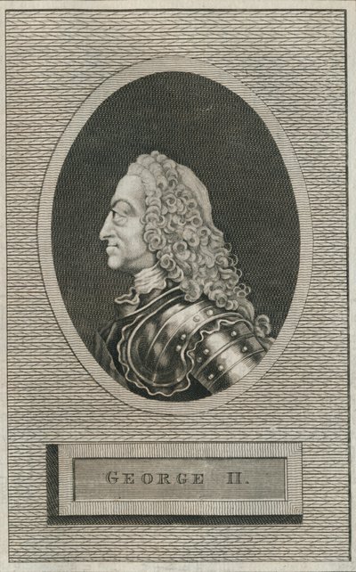 Kuningas Yrjö II, 1793 tekijältä Unbekannt