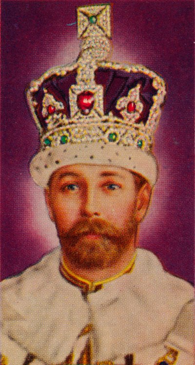 Kuningas Yrjö V kruunajaisissaan 1911 1935 tekijältä Unbekannt