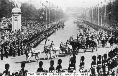 King George vs Silver Jubilee, Lontoo, 6. toukokuuta 1935 tekijältä Unbekannt