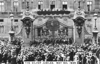 King George vs Silver Jubilee, Lontoo, 6. toukokuuta 1935 tekijältä Unbekannt