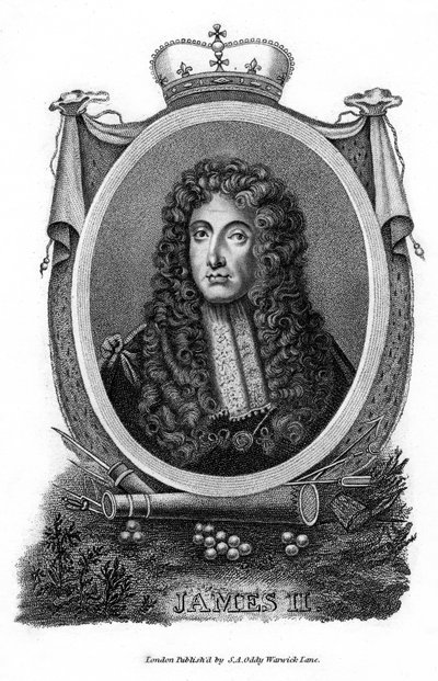 Englannin kuningas James II tekijältä Unbekannt