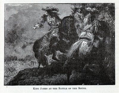 Kuningas James Boynen taistelussa, 1882 tekijältä Unbekannt