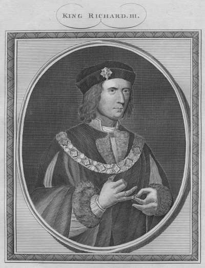 Kuningas Rikhard III, 1786. tekijältä Unbekannt