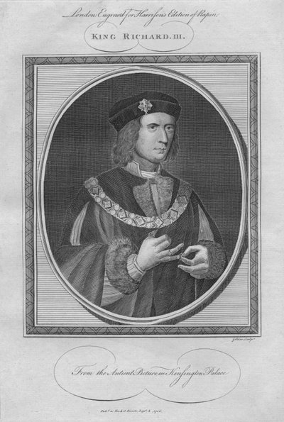 Kuningas Rikhard III, 1786. tekijältä Unbekannt