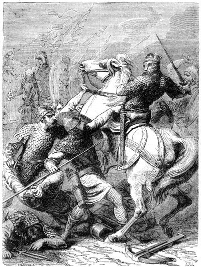 Kuningas Stefanos vangittiin, 1141 tekijältä Unbekannt
