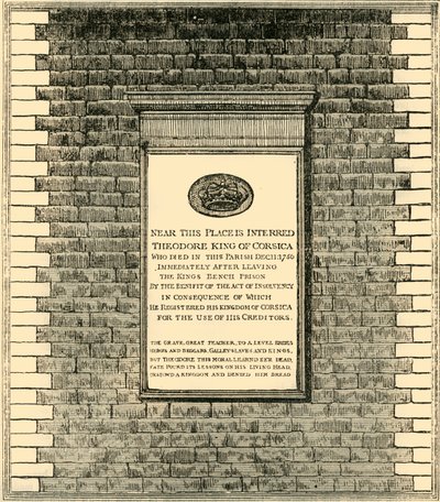 Kuningas Theodores-monumentti, 1881. tekijältä Unbekannt