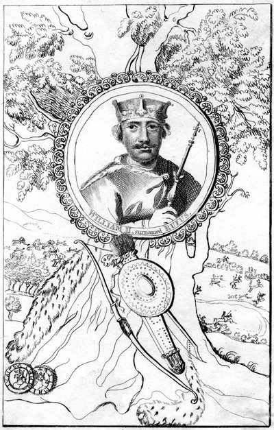 Englannin kuningas William II tekijältä Unbekannt