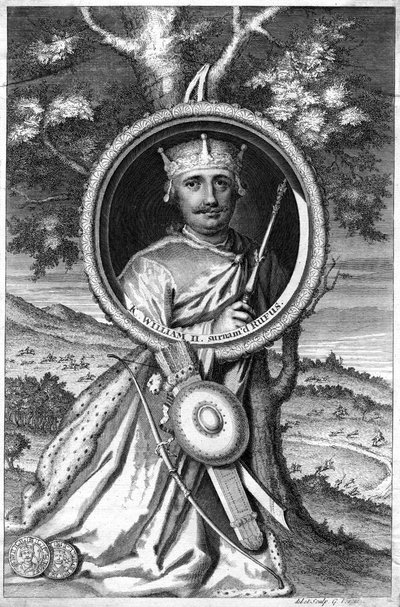 Englannin kuningas William II tekijältä Unbekannt
